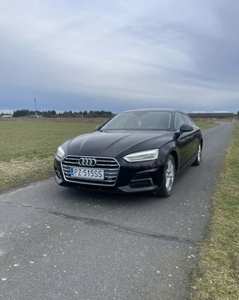 Audi A5 cena 99000 przebieg: 52000, rok produkcji 2018 z Brodnica małe 562